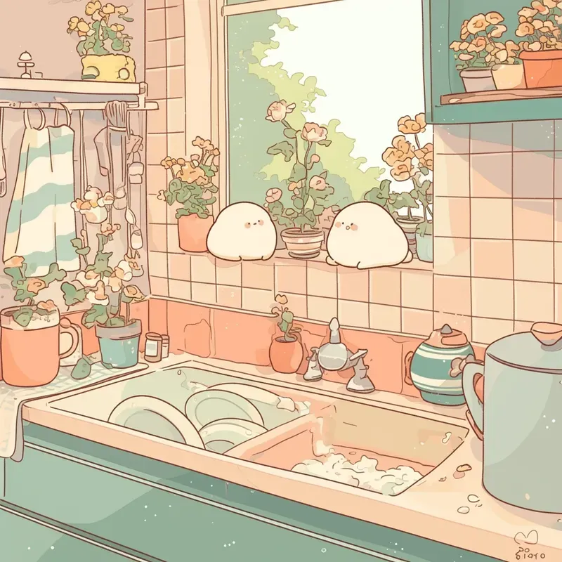 Dreamy Kawaii Pastel Illustrations