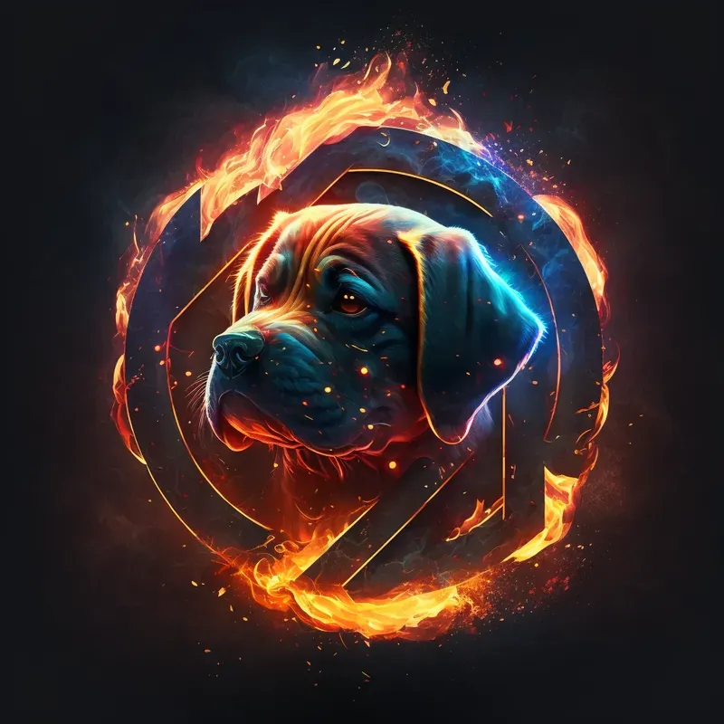 Animal Fire Logos