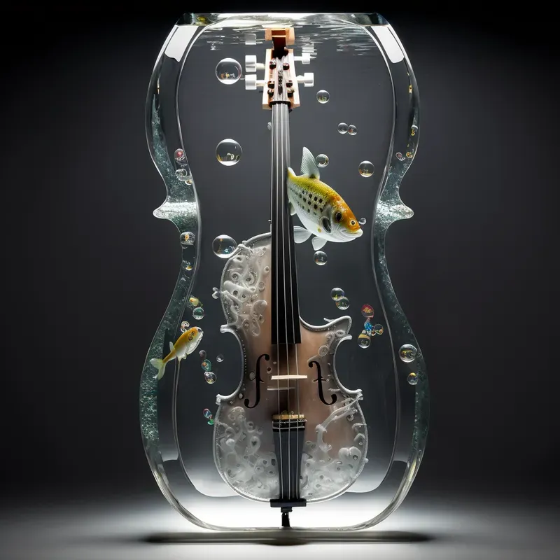 Glass Instrument Fish Tanks