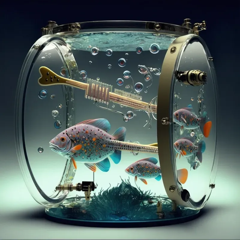 Glass Instrument Fish Tanks