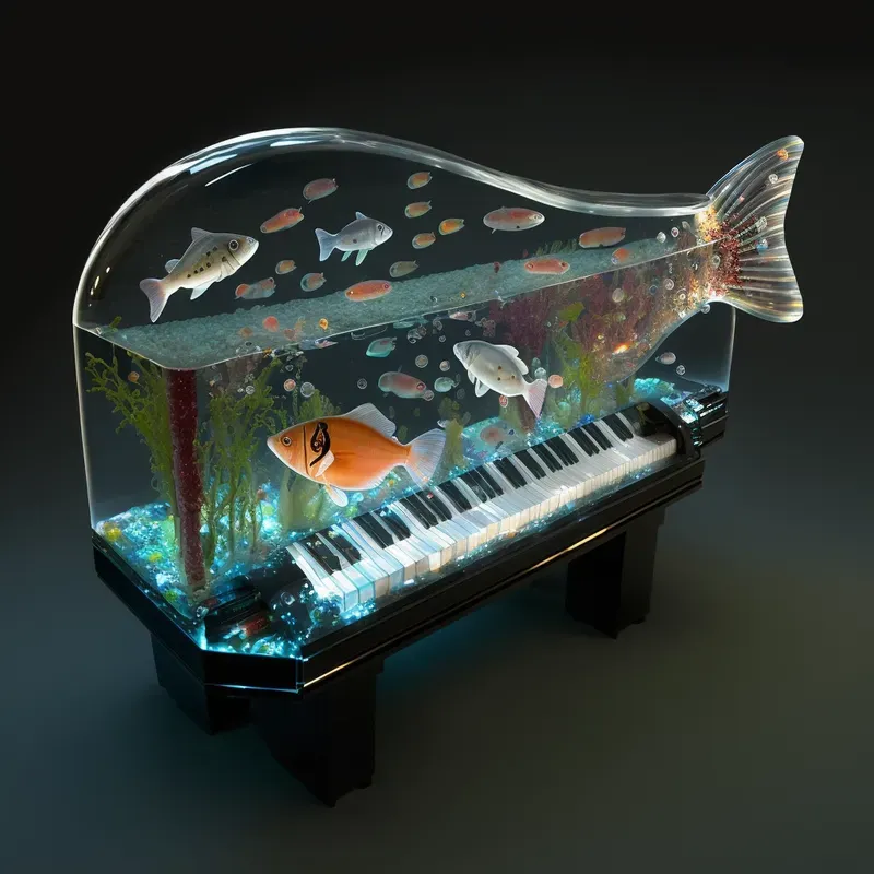 Glass Instrument Fish Tanks