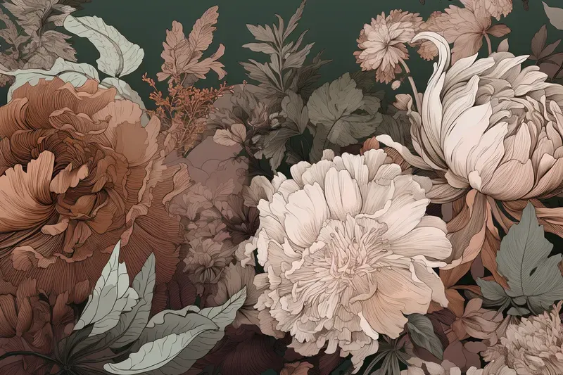 A Floral Symphonies In Subtleties