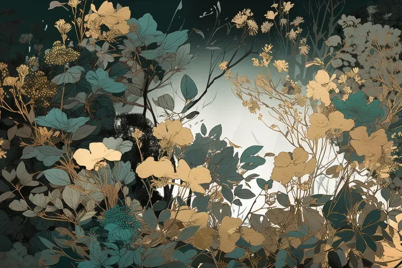 A Floral Symphonies In Subtleties