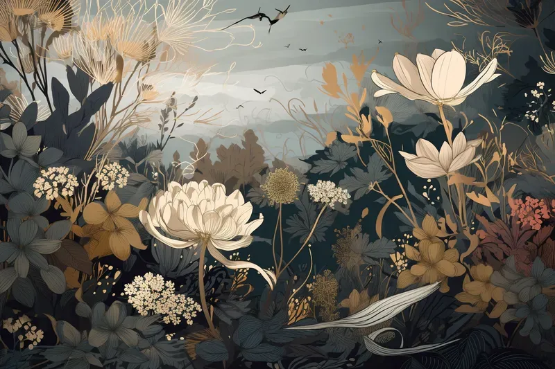 A Floral Symphonies In Subtleties