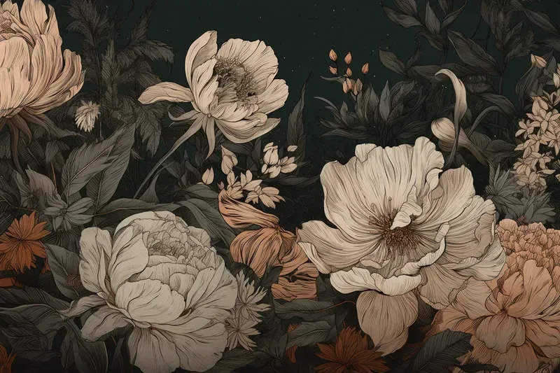 A Floral Symphonies In Subtleties
