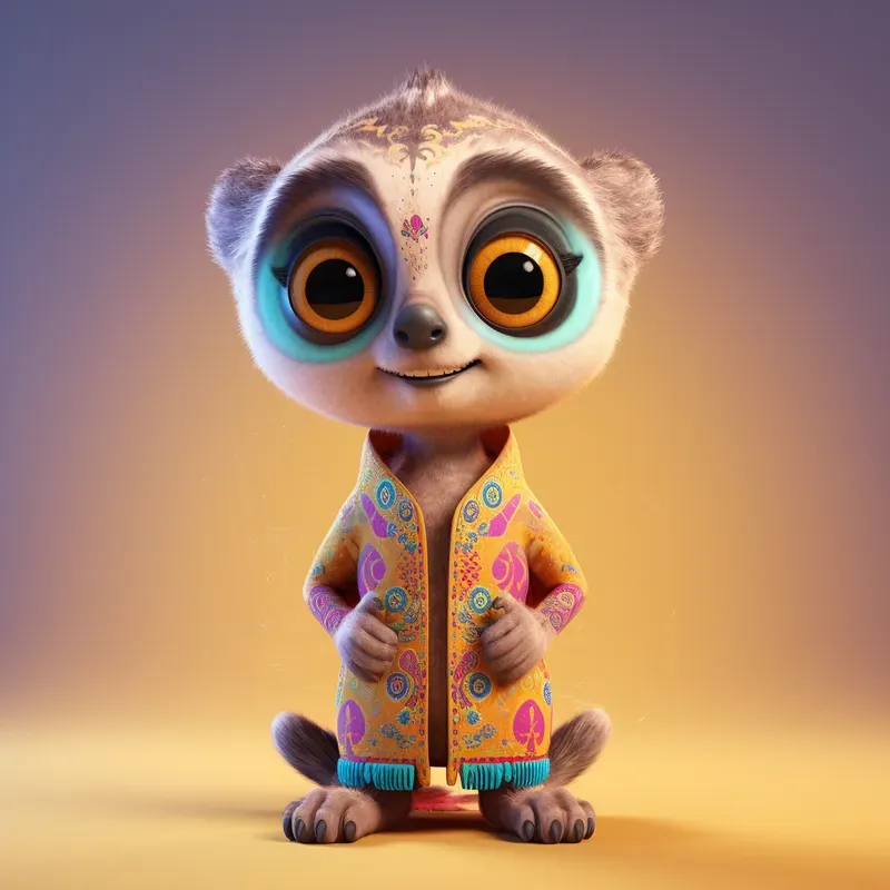 Dia De Muertos Inspired Little Animals