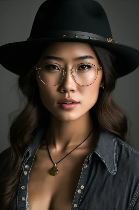 Portrait Photography With Accessories