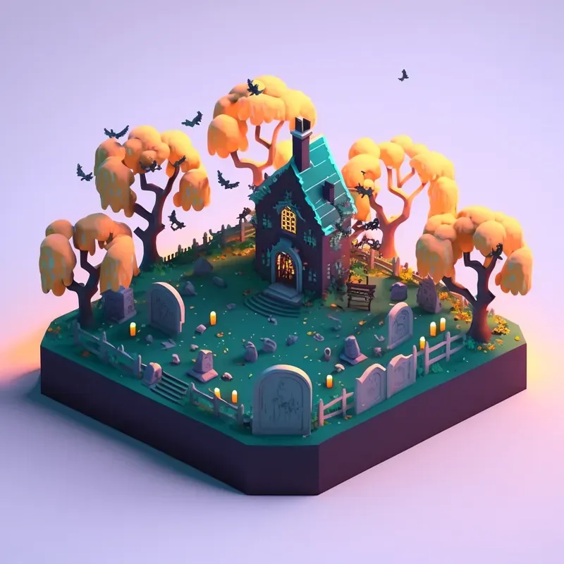 Premium 3D Isometric Landscapes