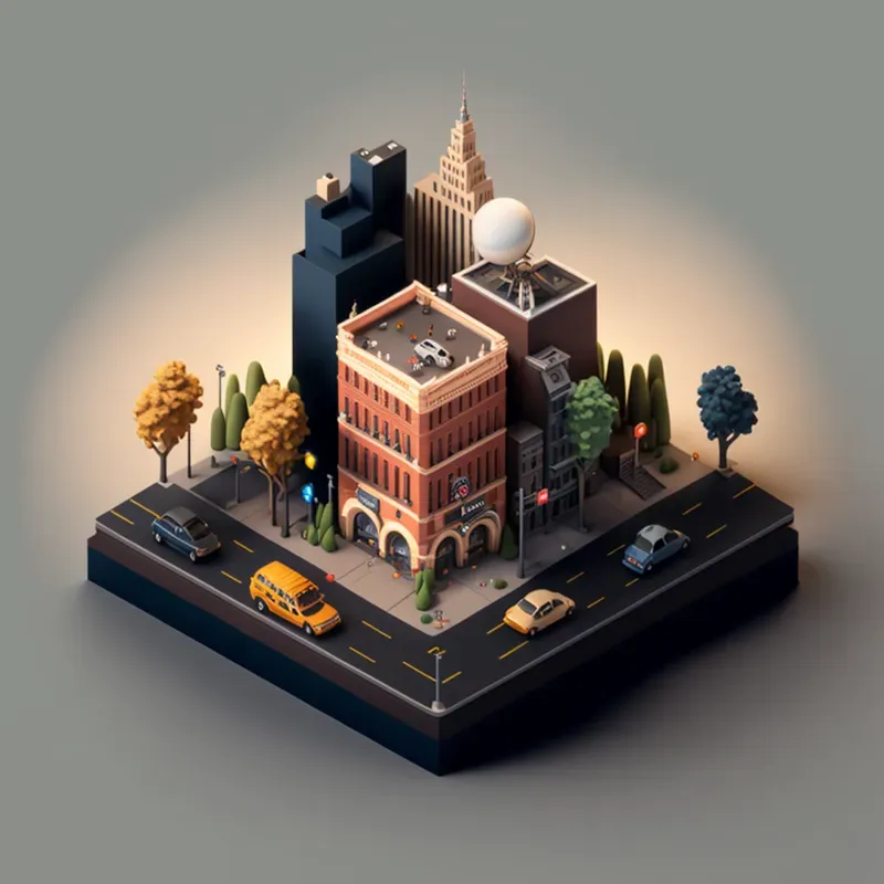 Premium 3D Isometric Landscapes