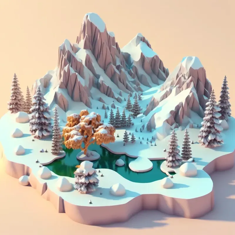 Premium 3D Isometric Landscapes