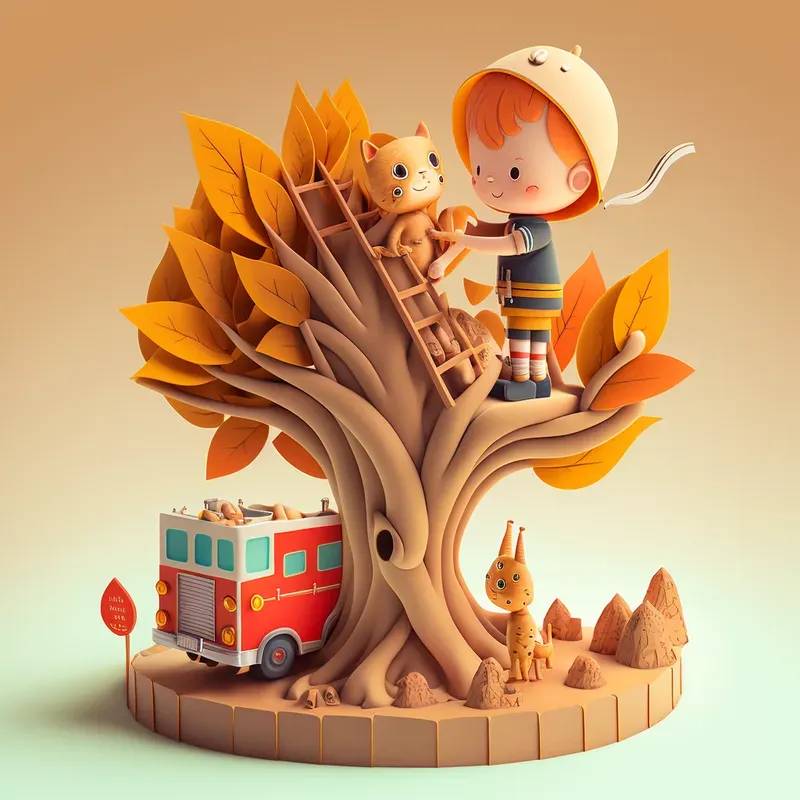 Children Book Illustration Dioramas