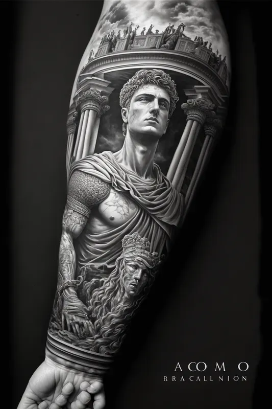 Realistic Tattoo Design Mockups