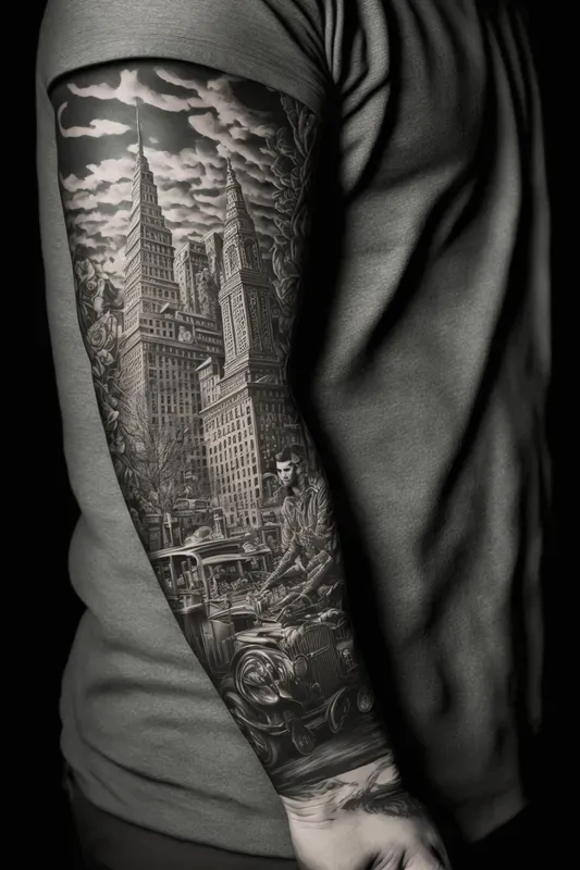 Realistic Tattoo Design Mockups