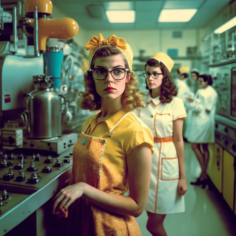 Unique Vogue 1960s Editorial Photographs