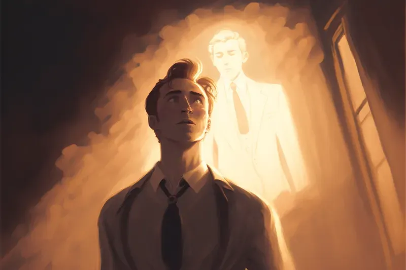 Religious Books Cartoon Illustrations