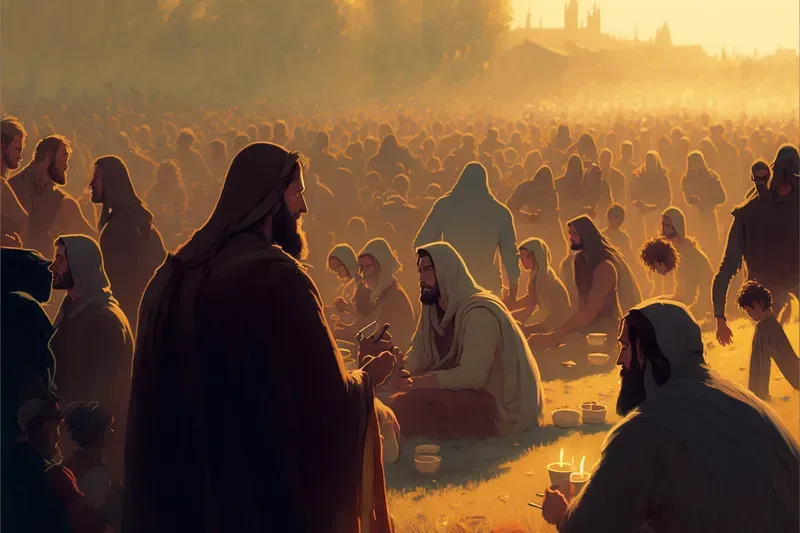 Religious Books Cartoon Illustrations