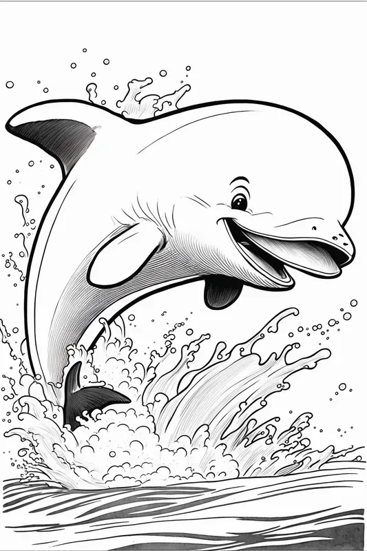Cute Children Coloring Book