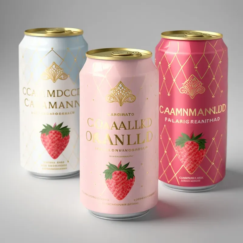 Flavored Water Can Designs