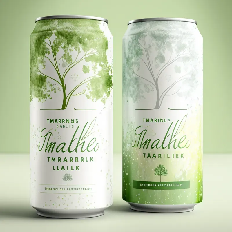 Flavored Water Can Designs