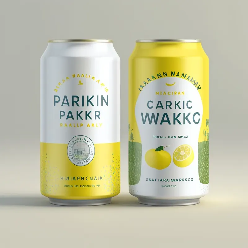 Flavored Water Can Designs