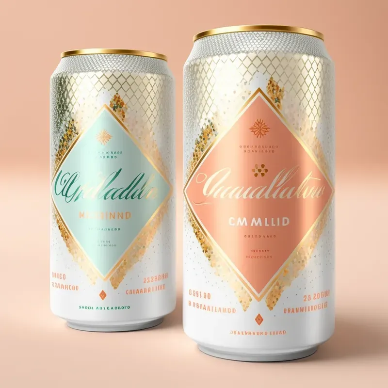 Flavored Water Can Designs