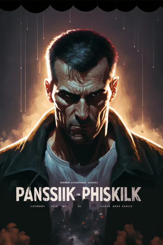 Dark Graphic Novel Cover Design