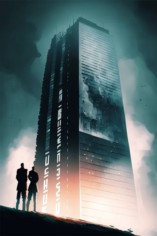 Dark Graphic Novel Cover Design