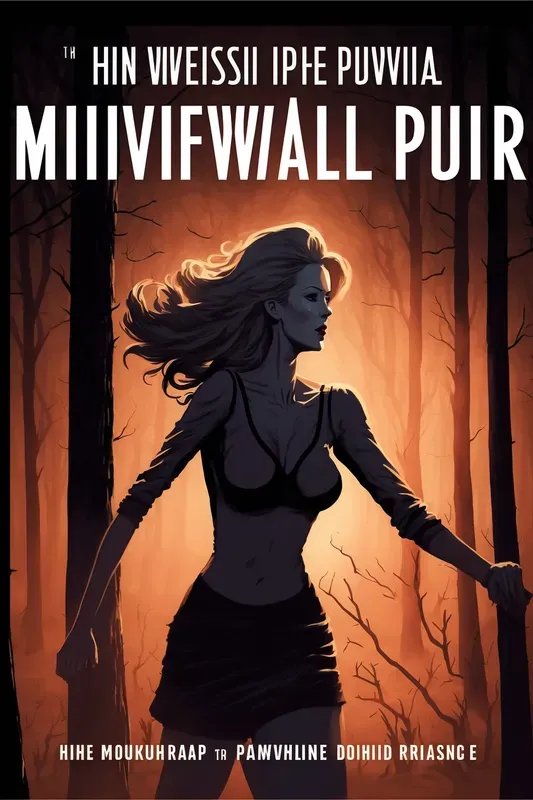 Dark Graphic Novel Cover Design