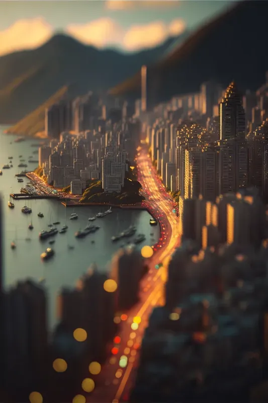 Tilt-shift Tiny Cities Around The World