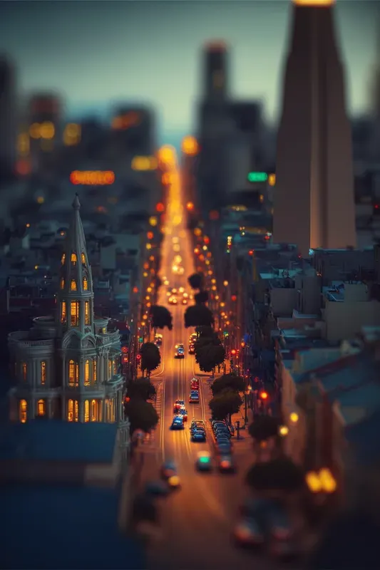Tilt-shift Tiny Cities Around The World