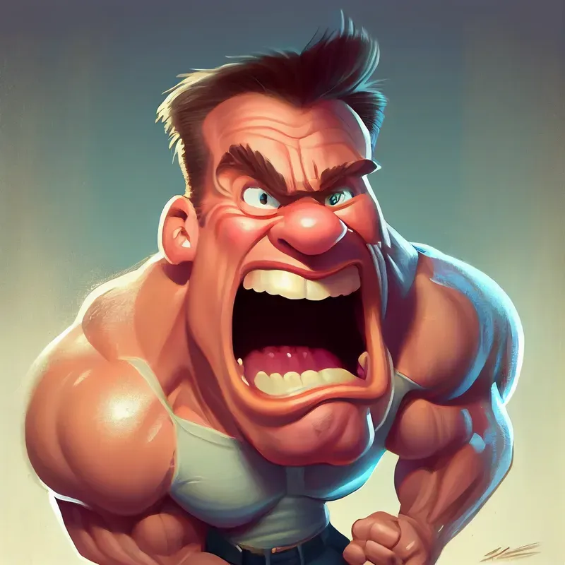 Premium Colorful Caricatures