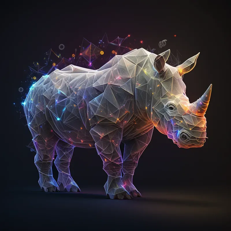 Unique Glowing Neon Animals