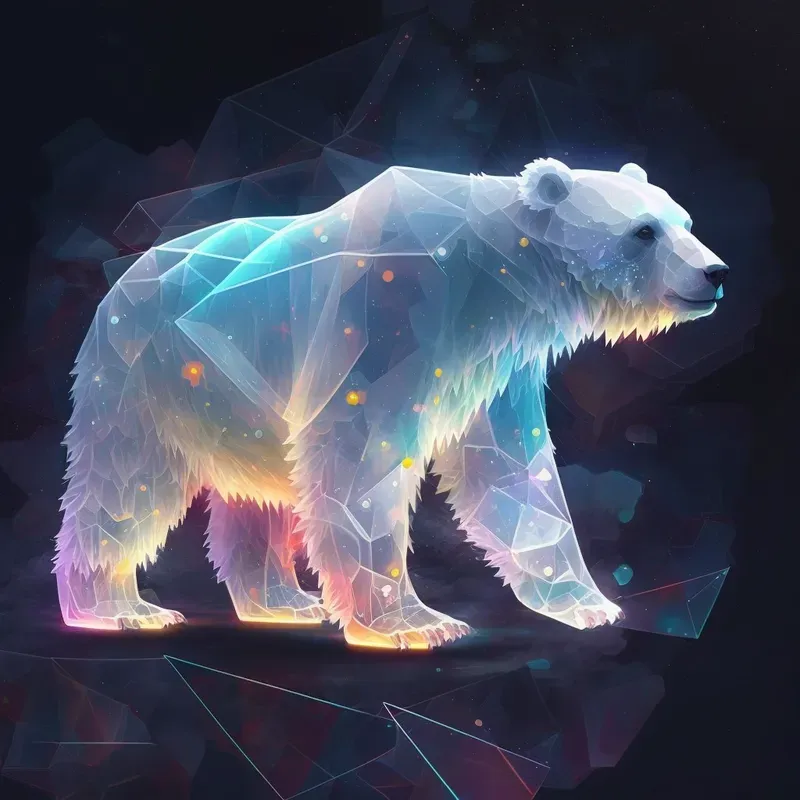 Unique Glowing Neon Animals