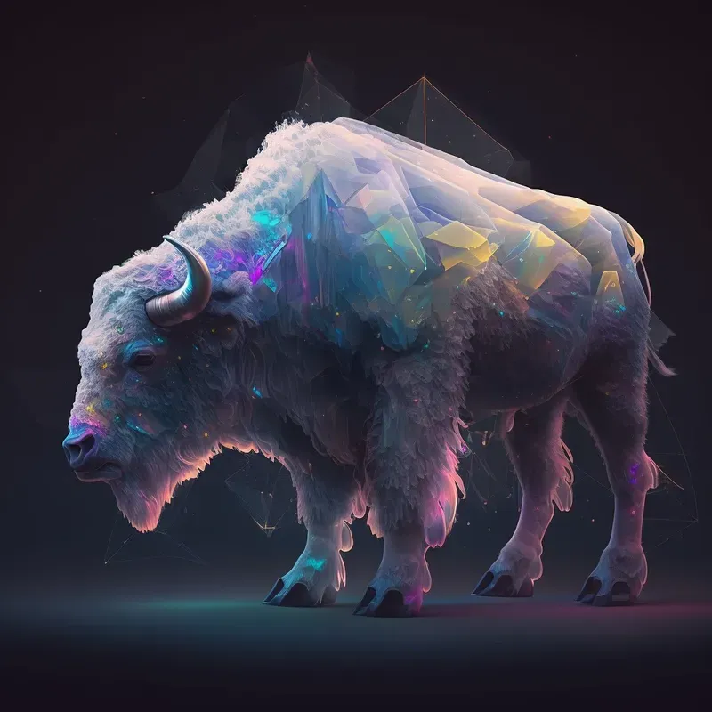 Unique Glowing Neon Animals