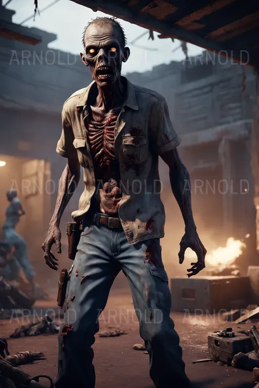 Unreal Engine Game Poster Art
