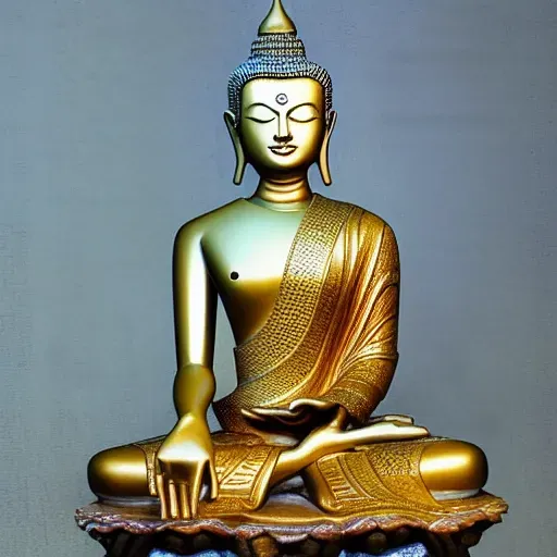 Buddha Statue Carved From Any Material