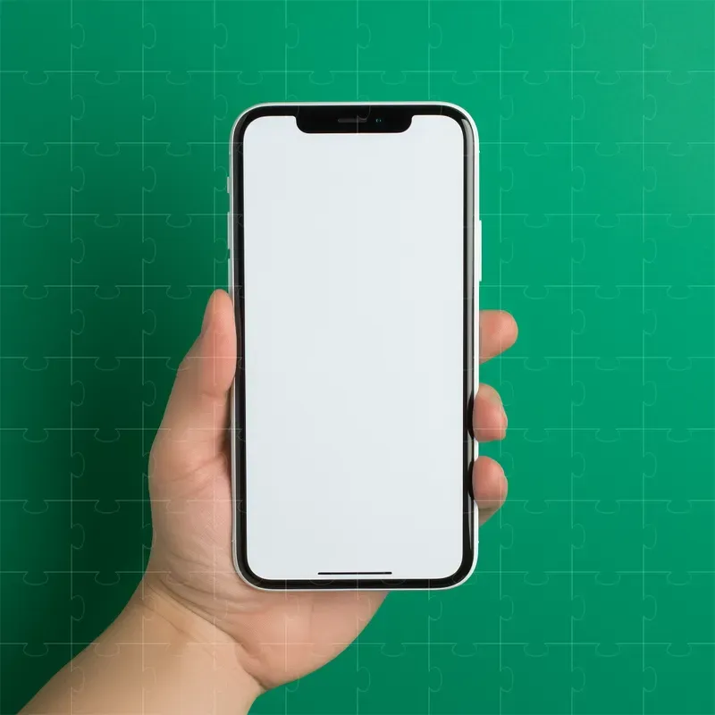 Hand Holding Products Mockups