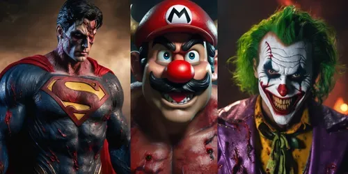 Demonic Characters generated by stable-diffusion