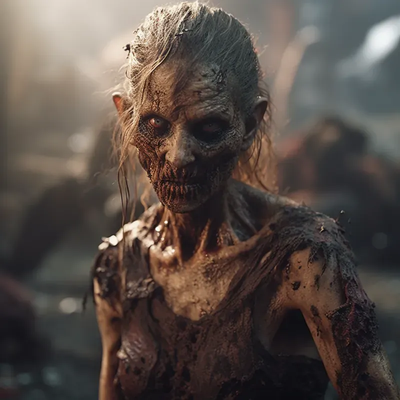 Realistic Zombie Horror Portraits