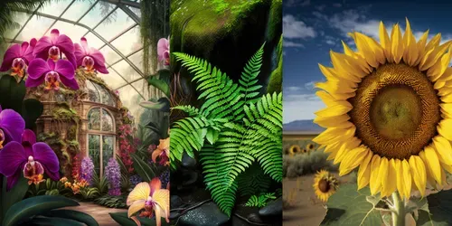 Plants And Scenery Art generated by midjourney