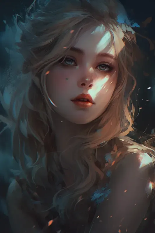 Mythical Hyperrealistic Anime Portraits