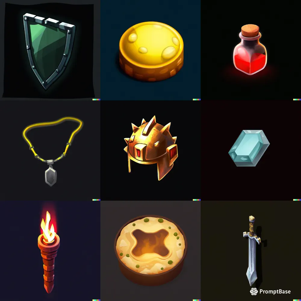 Darkest Dungeon Style Game Assets