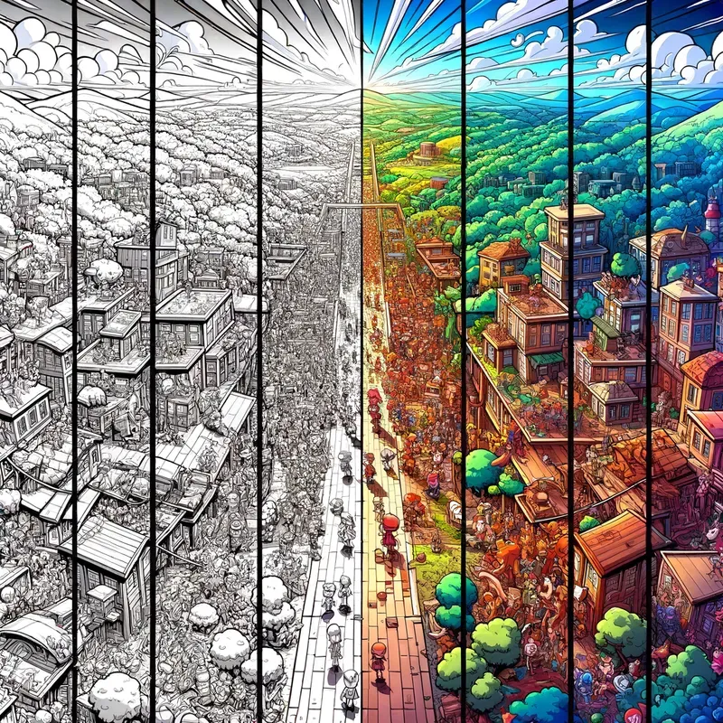 Art Evolution Sketches To 3D Cartoons