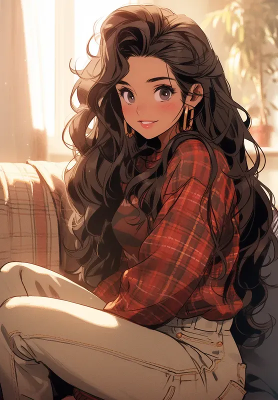 Cartoon Realism Dreamy Women Portraits