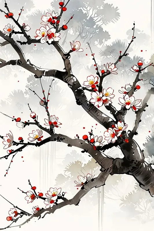 Chinese Ink Paintings Vs Anime Posters