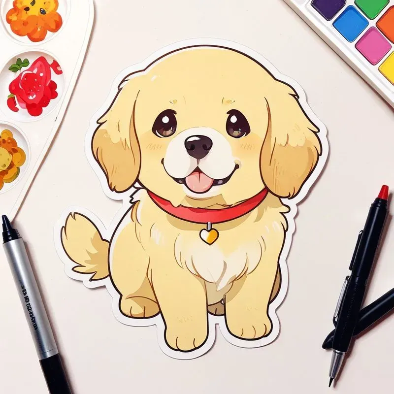 Cute Style Sticker