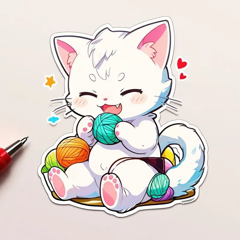 Cute Style Sticker