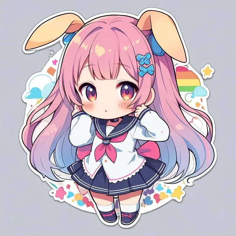 Cute Style Sticker