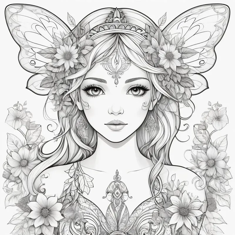 Spiritual Healing Coloring Book Pages