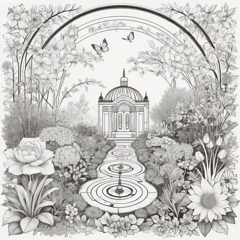 Spiritual Healing Coloring Book Pages